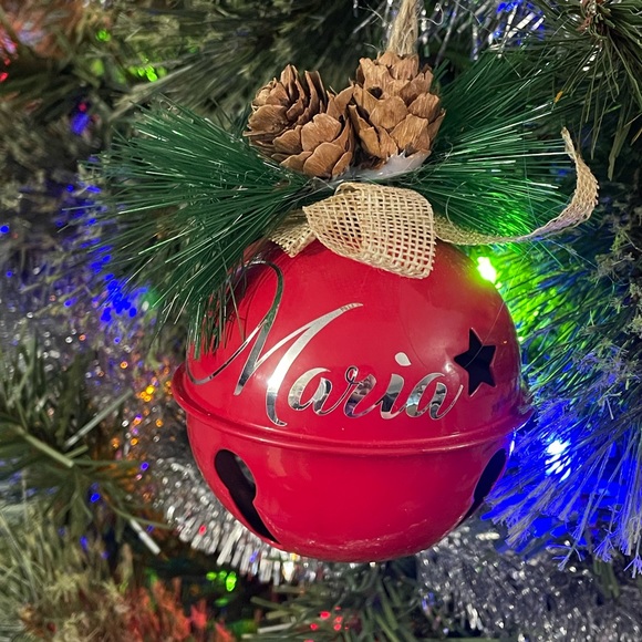 Custom name bell ornament - Picture 2 of 2